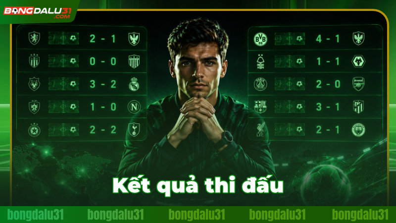  Tổng hợp kết quả bóng đá