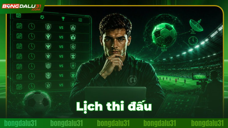 Lịch phát sóng và thi đấu bóng đá hôm nay