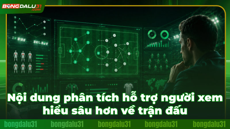 Cung cấp góc nhìn toàn diện và số liệu thống kê chi tiết về cục diện sân cỏ